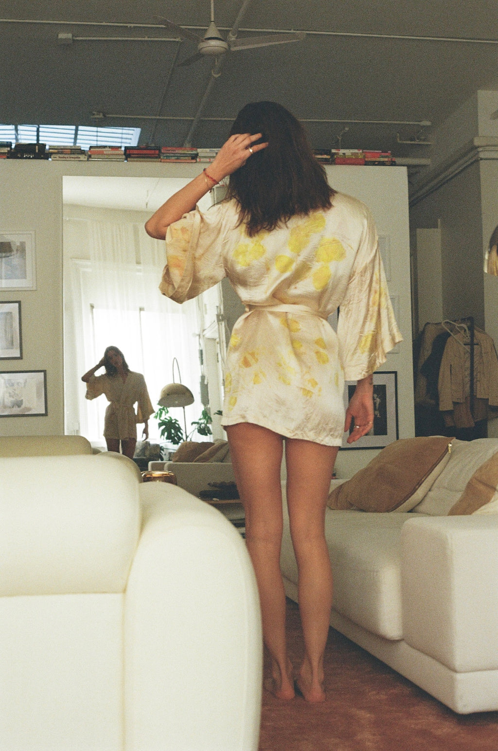 The Botanical Silk Robe