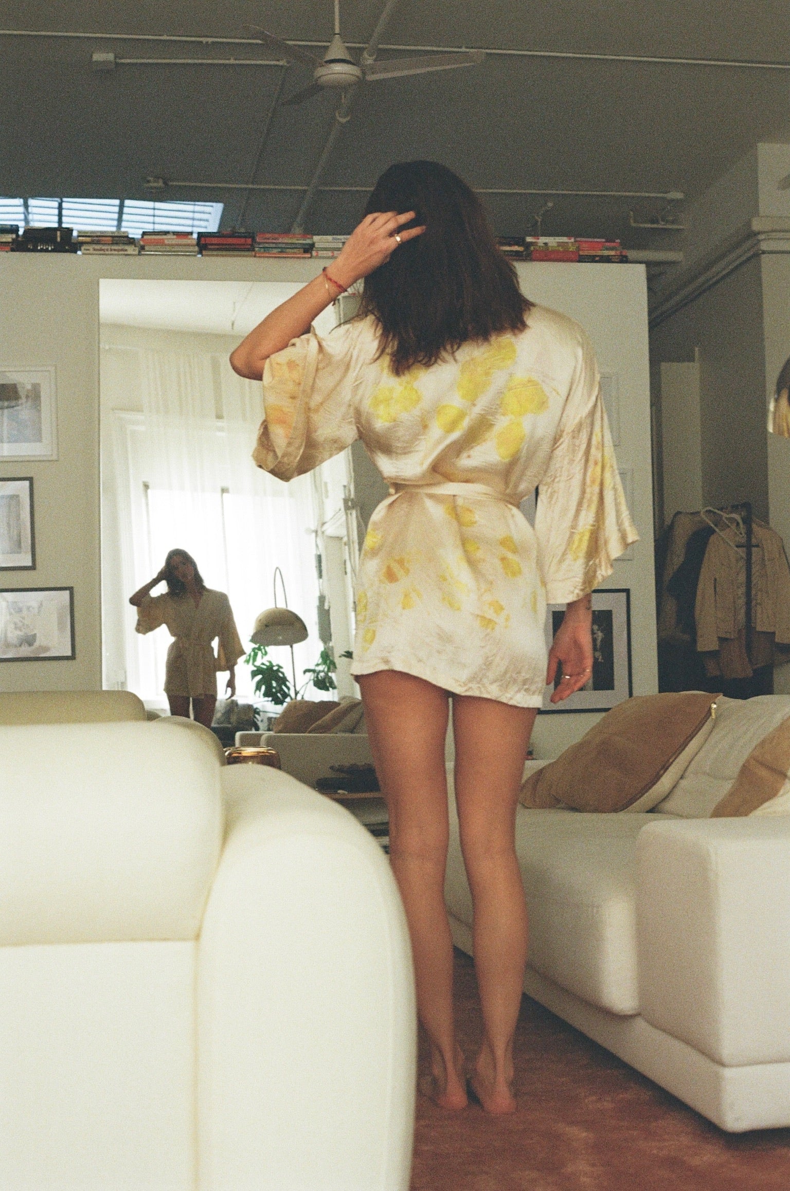The Botanical Silk Robe